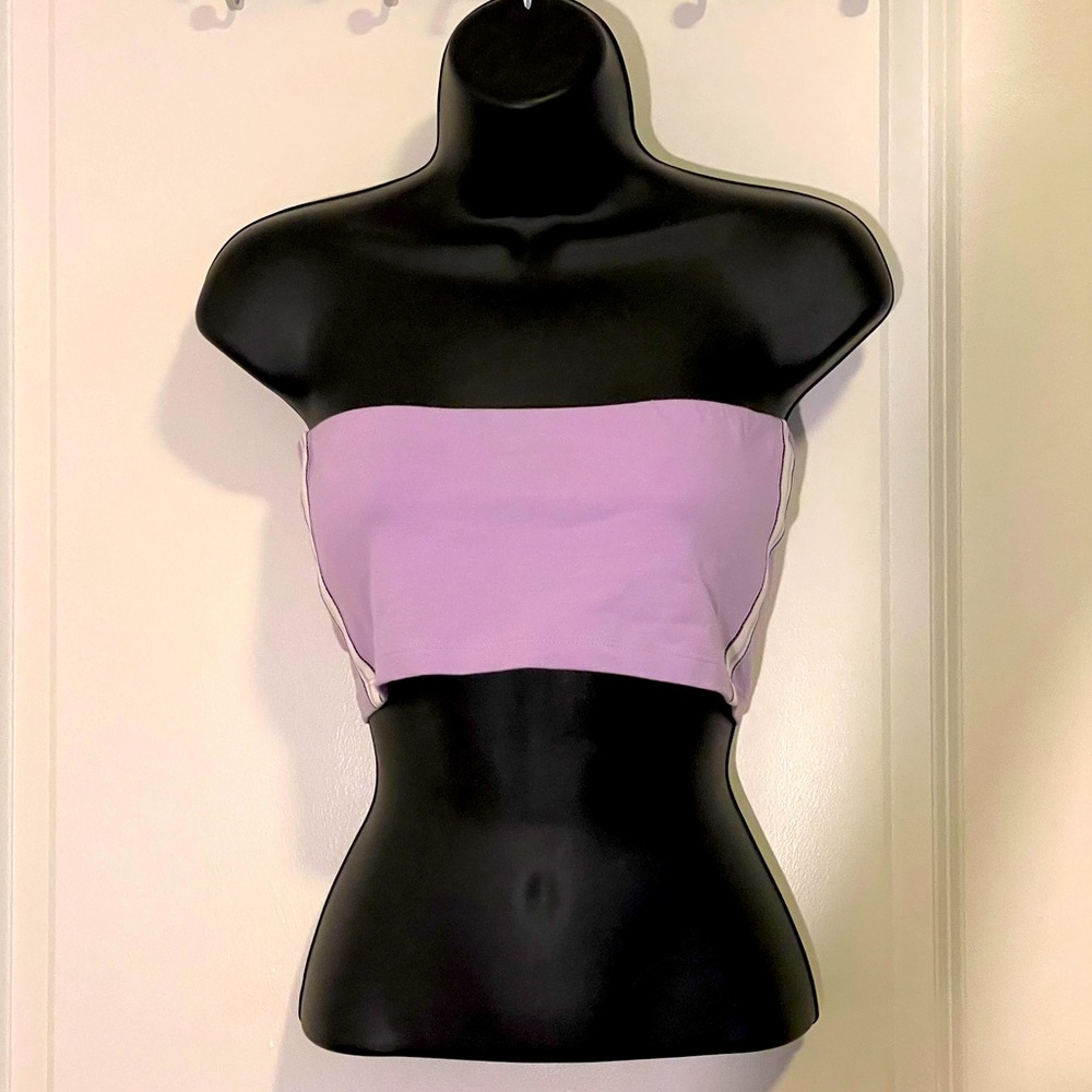 NWOT Lavender Bandeau Tube Top